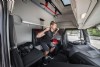 Iveco Fit Cab: un gimnasio en la cabina de un camión.